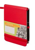 Notes reporterski A6, Linia, Romantyzm, czerwony, 1 szt.