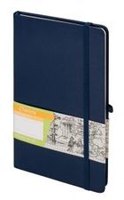 Notes Romantyzm A5, gładki granatowy, 1 szt.