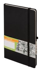 Notes Romantyzm A5, kropki, czarny, 1 szt.