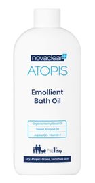 Novaclear, Atopis, emulsja do kąpieli dla dzieci i dorosłych z problemami skórnymi, 200 ml