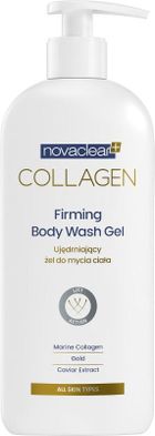 Novaclear, Collagen, ujędrniający żel do mycia ciała, 500 ml