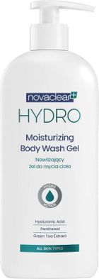 Novaclear, Hydro, nawilżający żel do mycia ciała, 500 ml