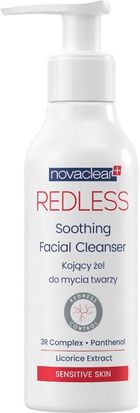 Novaclear, Redless, kojący żel do mycia twarzy, 150 ml