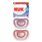 Nuk, First Choice, smoczek uspokajający, królik i owca, 0-6m, 2 szt.