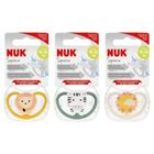 Nuk, Space, smoczek uspokajający, silikonowy, 18-36m, 1 szt.