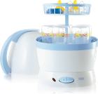 Nuk, Vapo 2w1, sterylizator parowy na 6 butelek