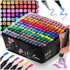 Nukido, markery alkoholowe z torbą, 168 szt.