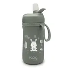 Nuvita, bidon termiczny z ustnikiem, sage green, 350 ml