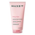 Nuxe, Very Rose, łagodzący żel do mycia twarzy, 150 ml
