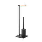Nuxio, Isme, szczotka do WC z bambusowym uchwytem na papier toaletowy, 66 cm