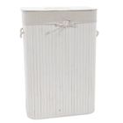 Nuxio, Zora, bambusowy kosz na pranie, 72l