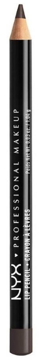 NYX Professional MakeUp, Slim Lip Pencil, konturówka do ust, black berry