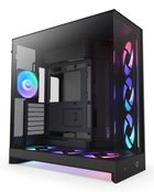 NZXT, obudowa komputerowa z oknem, H9 FLOW RGB+ MIDI TOWER, czarna