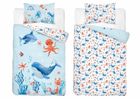 Ocean, 2-częściowy komplet pościeli dziecięcej, 100-135 cm