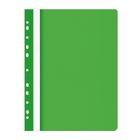 Office Products, skoroszyt A4, wpinany, miękki, zielony, 1 szt.