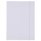 Office Products, teczka z gumką A4, biała, 250g, 1 szt.