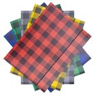 Office Products, teczka z gumką A4, krata, 1 szt.