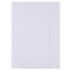 Office, teczka z gumką A4, biała, 1 szt.