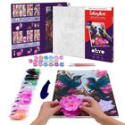 Okto, malowania po numerach, kolibry zakochane, 30-40 cm