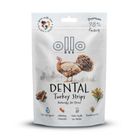 Ollo, Air Dried Dental Turkey Strips, przysmak dla psa, 80g