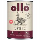 Ollo, Pure, Kaczka z Jabłkiem, mokra karma dla psa, 850g