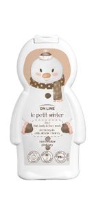 On line, Bałwanek, żel 3w1 do mycia ciała włosów i twarzy, 350 ml