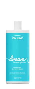 On line, Emocje, żel pod prysznic, Dream, jaśmin i gardenia, 500 ml