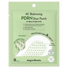 Ongredients, AC Balancing PDRN Shot Patch, plastry na wypryski, 9 szt.