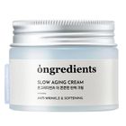 Ongredients, Slow Aging Cream, przeciwzmarszczkowy krem do twarzy, 50 ml
