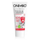 OnlyBio, Silver Med Care+ SOS, regenerujący krem do rąk o właściwościach antybakteryjnych, 50 ml