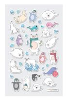 Ooly, mini naklejki, Itsy bitsy, Arktyka