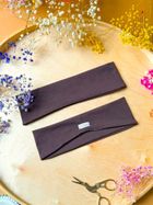 Opaska dla mamy i córki, brązowa, zestaw, 2 szt., Iltom