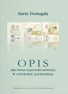 Opis jako forma wypowiedzi mówionej w chorobie Alzheimera