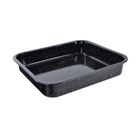 Orion, blacha, brytfanna emaliowana, 34-24-4,5 cm