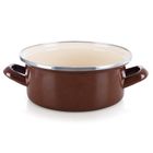 Orion, Brown, garnek emaliowany, 20,5 cm, 2,2l