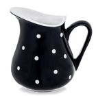 Orion, dzbanek ceramiczny, czarny, 480 ml