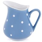 Orion, dzbanek ceramiczny, niebieski, 480 ml