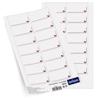 Orion, etykiety samoprzylepne na słoiki, serce, 28 szt.