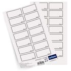 Orion, etykiety samoprzylepne na słoiki, Whiteline, 28 szt.