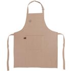 Orion, fartuch kuchenny, bawełniany, wiązany, brązowy