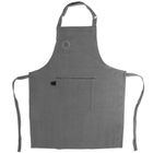 Orion, fartuch kuchenny, bawełniany, wiązany, szary