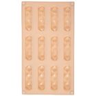 Orion, forma do ciastek i pralin, silikonowa, beżowa, 29,5-17-1,5 cm