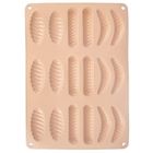 Orion, forma do ciastek i pralin, silikonowa, beżowa, 33-24,5-1 cm