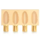 Orion, forma do lodów silikonowa z pokrywką, żółta