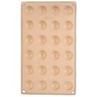 Orion, forma do pralin i czekoladek silikonowa, beżowa, 30-17,5-1,5 cm