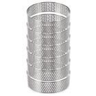 Orion, forma do tartaletek, stalowa, rant perforowany, 7 cm, 6 szt.