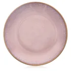 Orion, Glaze, talerz deserowy ceramiczny, różowy, 20,5 cm
