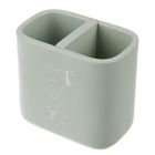 Orion, Greenish, kubek łazienkowy, podwójny, zielony