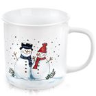 Orion, kubek ceramiczny, bałwan, 470 ml