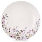 Orion, Louka, talerz obiadowy głęboki, porcelanowy, kwiaty, 20,5 cm